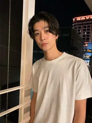 パーマ メンズ 佐藤大翔🌐縮毛矯正 🌐メンズパーマのヘアスタイル