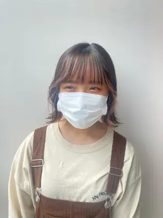 ショート カラー 🩵ブリーチカラー MIORI🩵のヘアスタイル