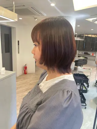 ショート ♡似合わせ ♡ハイトーン♡のヘアスタイル