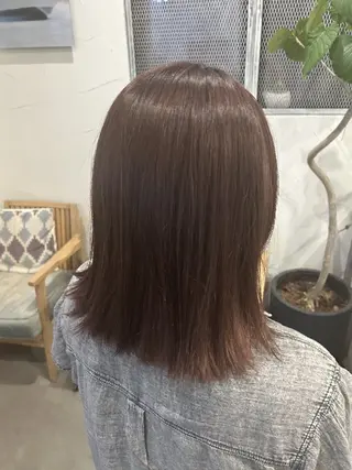 セミロング LEASH 北原のヘアスタイル