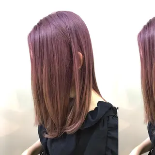 セミロング Shiho お洒落な エクステ♡ハイトーンのヘアスタイル