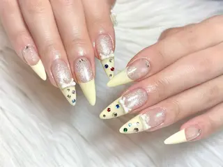 ネイル joieange福島 FUKAのネイルデザイン