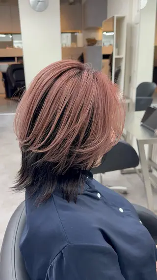 ショート カラー ✨錦糸町ブリーチ/ ホワイトカラー皇気✨のヘアスタイル
