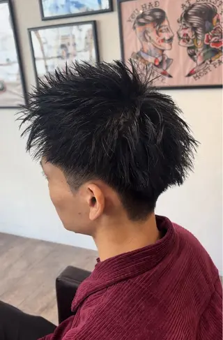 ショート メンズ 梅垣 紗英のヘアスタイル
