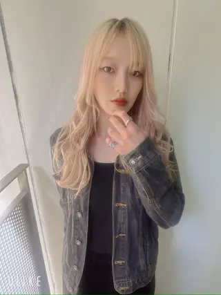セミロング 鈴木 拓馬のヘアスタイル