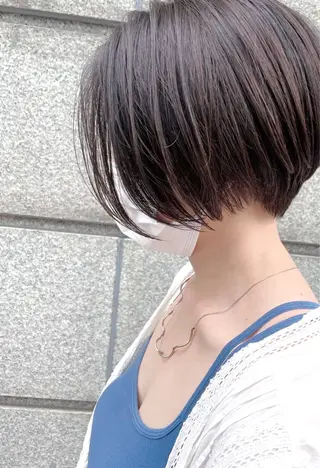 ショート カラー 大人女性ショート専門 tomoのヘアスタイル