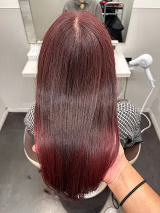 ロング カラー 【美髪矯正 /髪質改善】RINのヘアスタイル