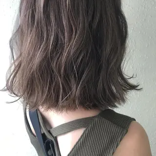 ミディアム kiyono ⭐︎ダブルカラーのヘアスタイル