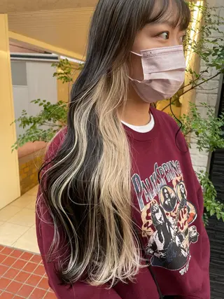 ロング 塚本 征也のヘアスタイル