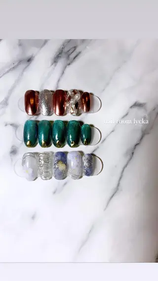 ネイル ネイルルームリッカ 𝐦𝐚𝐲𝐮のネイルデザイン