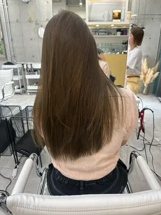 ロング カラー MAI/髪質改善/ 幹細胞トリートメントのヘアスタイル