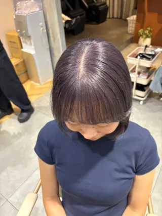 ショート カラー 相宮 優羽のヘアスタイル
