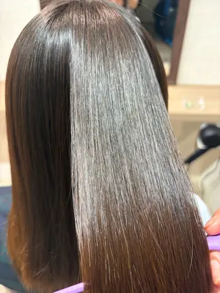 ミディアム 大賀 鈴のヘアスタイル