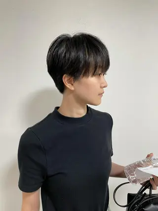 ショート 艶髪カラー& トリートメント　松村のヘアスタイル
