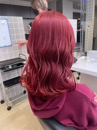 セミロング ヘアアレンジ 🫧ハイトーン/ 髪質改善/ヒナタ🫧のヘアスタイル