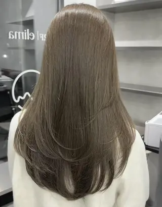 ロング カラー レイヤー/艶カラー FOCUSJAPANのヘアスタイル
