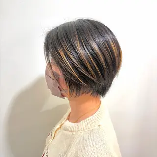 ショート やまき さきねのヘアスタイル