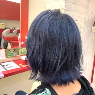 ミディアム カラー 櫻井 なんなのヘアスタイル