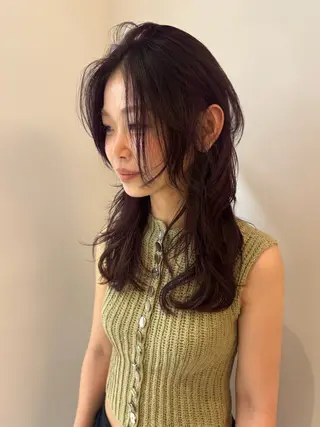 セミロング カラー misa___boo MISAのヘアスタイル