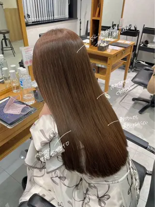 ロング カラー ✨横須賀髪質改善✨️ 加藤 百音のヘアスタイル