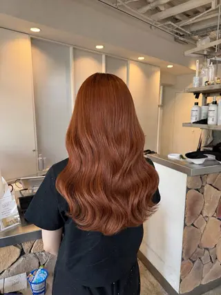 セミロング カラー fand / HINAのヘアスタイル