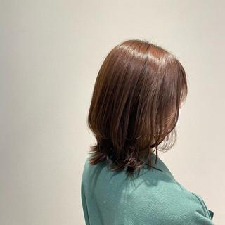 ミディアム Rubik's 梅田茶屋町/叶莉のヘアスタイル