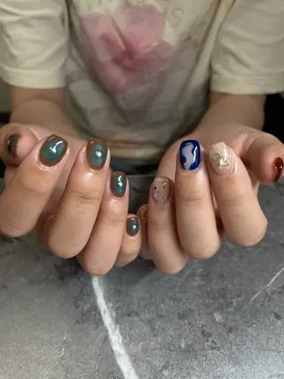 ネイル nail salon 3🌞越谷のネイルデザイン
