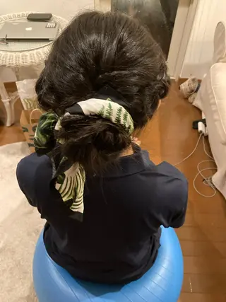 ヘアアレンジ 成沢 モニカのヘアスタイル