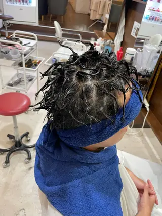 パーマ メンズ 伊丹Pilina 山田のヘアスタイル