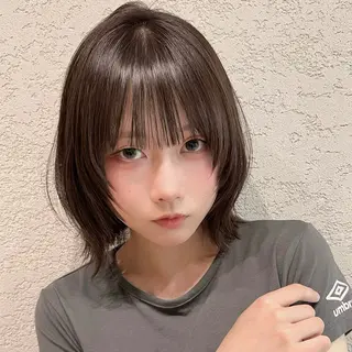 ミディアム レイヤー/髪質改善 Lond ambreのヘアスタイル