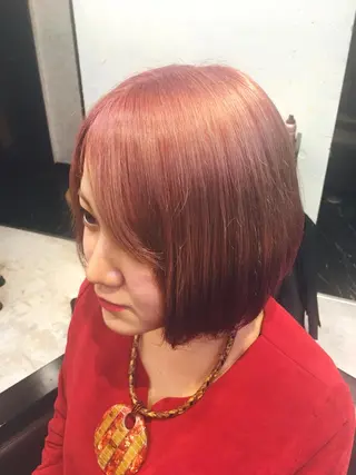 ショート カラー BREK 袋井店のヘアスタイル