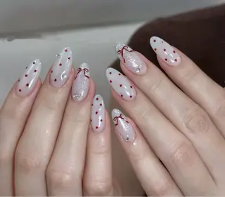 ネイル 🎀PG🩵 ネイルサロンのネイルデザイン