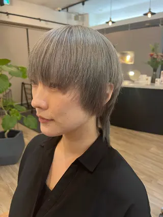 ショート カラー いぐちしょうた🫧 VISAGEbaskのヘアスタイル