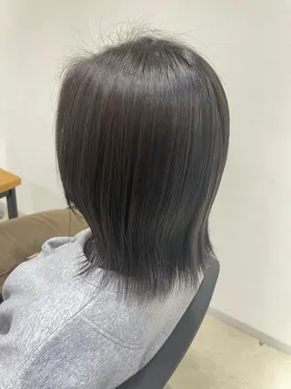 ミディアム anB Bのヘアスタイル