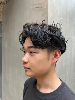 パーマ メンズ いぐちしょうた🫧 VISAGEbaskのヘアスタイル
