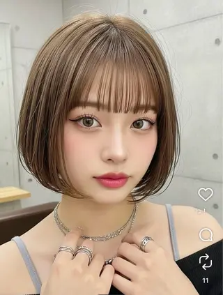 ショート micoto kuronoのヘアスタイル
