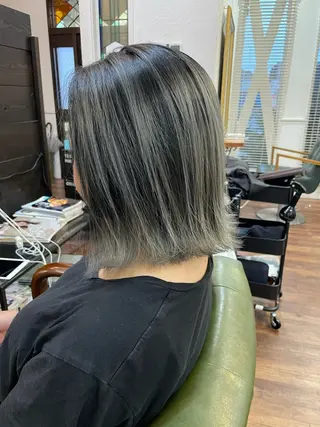 ミディアム 下林 雅明のヘアスタイル