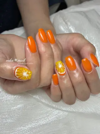 ネイル mks＊nail //  枚方長尾のネイルデザイン