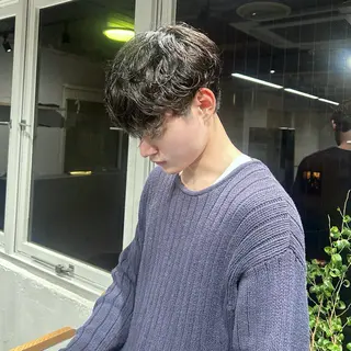パーマ メンズ MAI🦎 無造作パーマ メンズのヘアスタイル