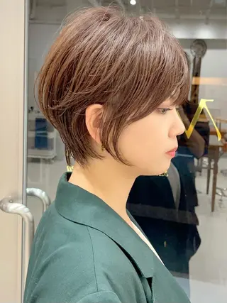 ショート 艶髪ショートの匠✂️ 錦糸町佐藤店長のヘアスタイル