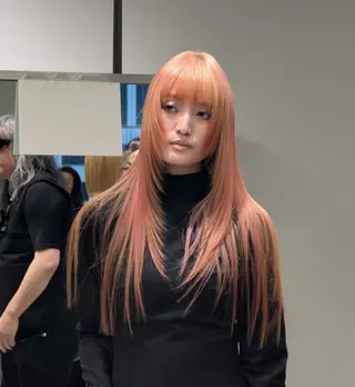 ロング 早坂 繁喜のヘアスタイル
