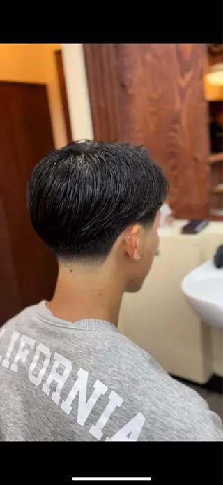 ショート メンズ 矢崎 裕哉のヘアスタイル