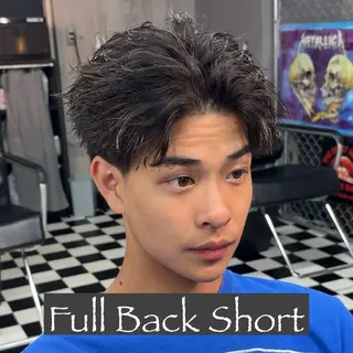 ショート パーマ ヘアアレンジ メンズ MENIN メンズ サロン　望月　涼太のヘアスタイル