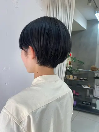 ショート 渋谷  中性ヘア あかりのヘアスタイル