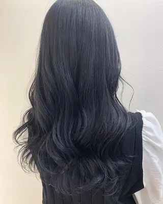 ロング カラー hubhair レイヤー/透明感のヘアスタイル