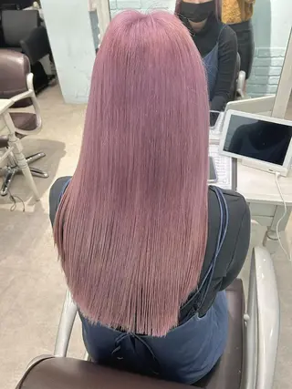 ロング カラー ヘアアレンジ 💕ブリーチ/ヘアメ 🎀YUUKAのその他イメージ
