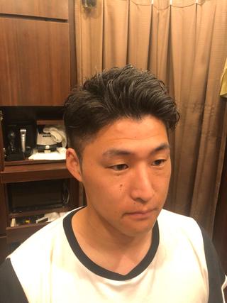 メンズ ヒロ銀座川崎 志田健介のヘアスタイル