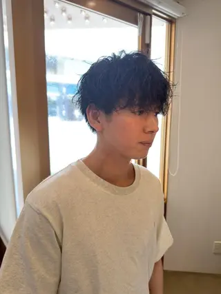 メンズ 荒木 千奈のヘアスタイル