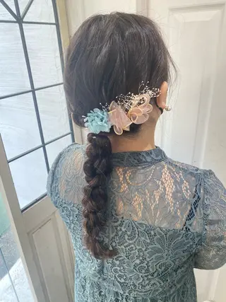 ヘアアレンジ uros.中目黒 moekaのヘアスタイル