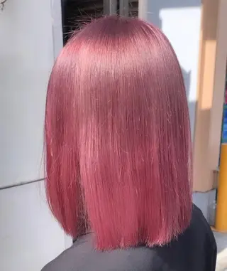 ミディアム カラー ヘアアレンジ アンククロス🖤 わかなのヘアスタイル